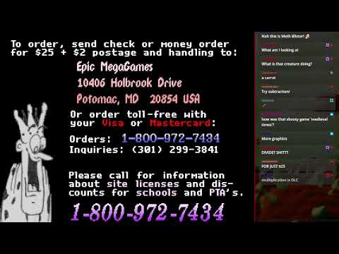 MS-DOS Crypt - Adventure Math