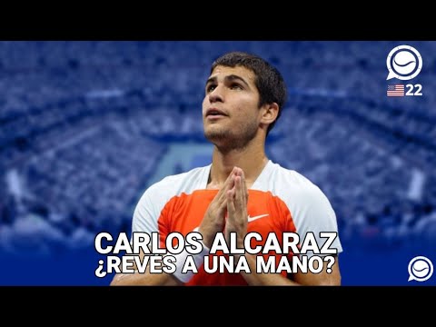 LA HISTORIA DE CUANDO ALCARAZ CASI JUEGA CON REVÉS A UNA MANO