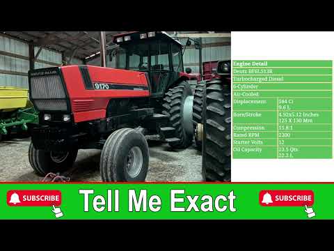 AGCO Allis 9170 Tractor | AGCO Allis 9170 Specifications | AGCO Allis 9170 HorsePower, HP