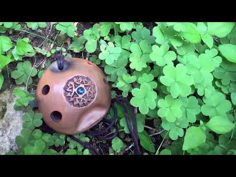 Celtic Music on Ocarina: Out on the Ocean, Tripping up the Stairs, Garrett Barry's