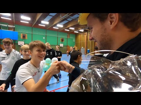 Vi hyllar Felix Hammarberg - ungdomsledare HK Varberg