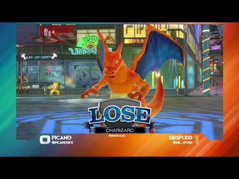 Picano (Charizard/Braixen) vs SirSpudd (Gengar) - Pokken at LWG - 7-3-18