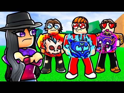 I Pretended to be E-GIRL for MYTHICAL FRUITS! (Roblox Blox Fruits)