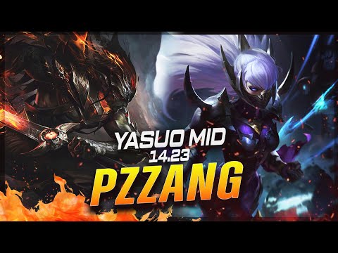 PZ ZZANG - Yasuo vs Irelia MID Patch 14.23 - Grandmaster Yasuo Gameplay