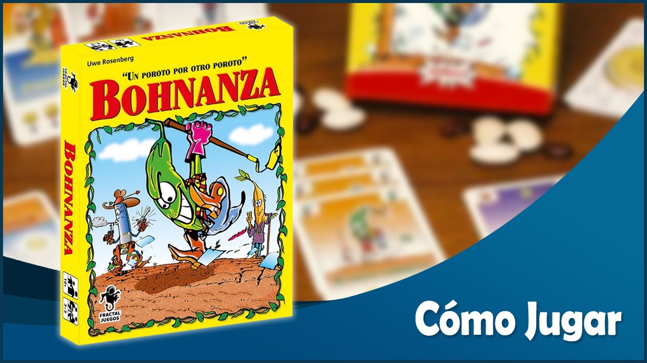 Aprende a Jugar BOHNANZA - Tutorial, Rondas de Ejemplo y Comentarios