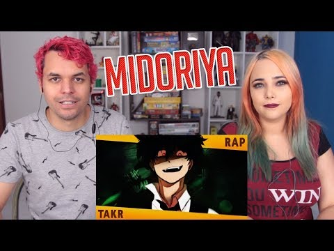 REACT TENHAM MEDO, PORQUE EU ESTOU AQUI - Midoriya Rap (Versão Sombria) | Takeru Feat. rAid