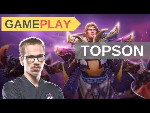 Topson Invoker Player Perspective Gameplay | BrokenRinG Dota 2 Pro Gameplay