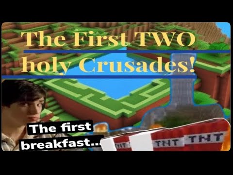 Minecraft Strats - The First Two, Minecraft Holy Crusades. Anarchy Realm History, pt: 1