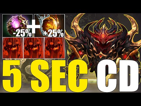 MIRACLE [Shadow Fiend] 5 SEC COOLDOWN GODLIKE SPEED SPAMMING SKILLS 7.26 Dota 2