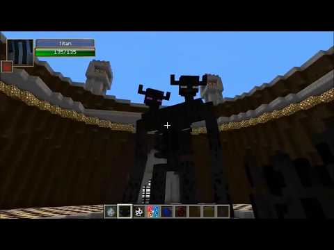 Minecraft CYCLOPS GOLEM VS ORE BOSS