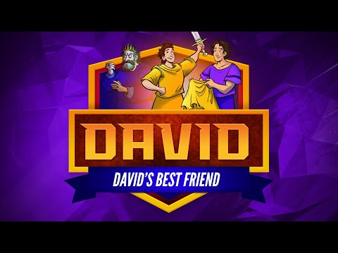 Animated Bible Stories: David & Jonathan's Friendship - 1 Samuel 18 | Online Sunday School