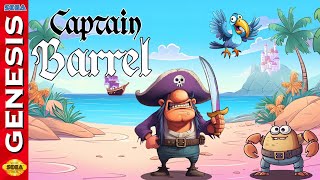 Captain Barrel | New Megadrive / SegaGenesis Game