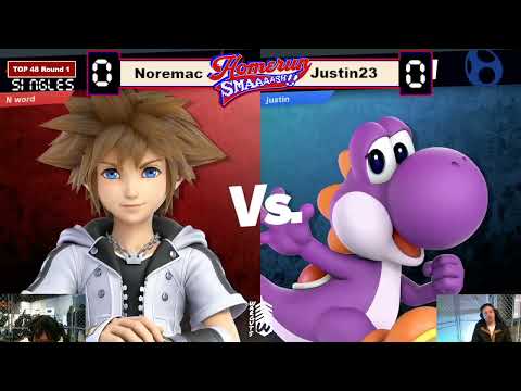 Noremac (Sora) vs Justin23 (Yoshi) - Winners Top 48 - Homerun Smash 2!