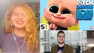 Boss Baby Pitch Meeting Reaction | Ryan George Reaction | It's so funny | Boss Baby reaction