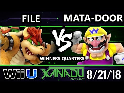 S@X 264 Smash 4 - File (Bowser) Vs. Mata-Door (Wario) Wii U Winners Quarters