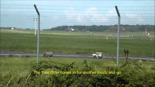 preview picture of video 'Plane Spotting at Prestwick - May 13th, 2014'