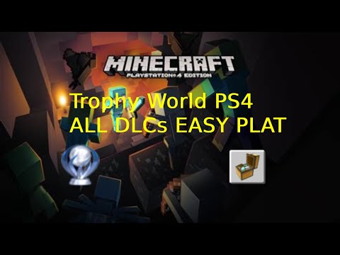 Minecraft: PlayStation 4 Edition Trophies - PS4 