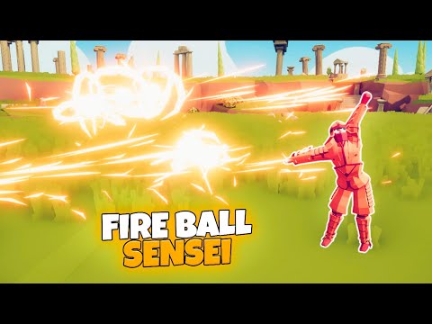 FIRE BALL SENSEI vs EVERY FACTION | TABS Unit Creator Gameplay