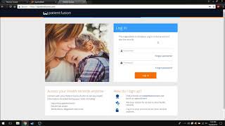 How to signup for Gracepointe Healthcare Patient Fusion