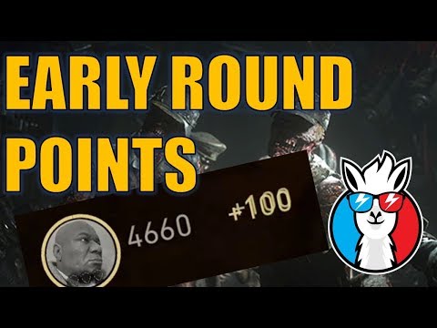 Most Points in Early Rounds - Call of Duty WW2 Zombies Final Reich