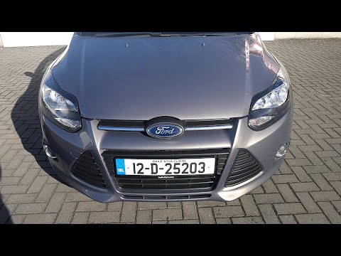 12D25203 - 2012 Ford Focus Zetec 1.6TDCi 115ps 11,995