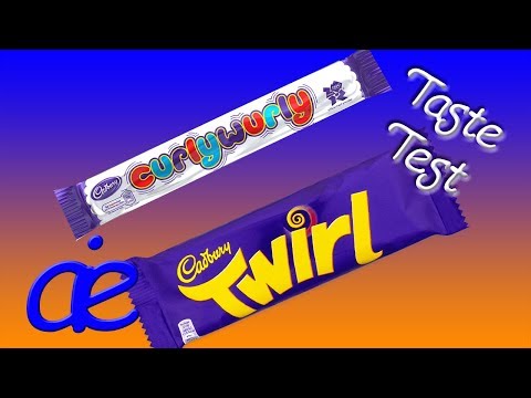 Chocolate Bars from the UK - Curly Wurly and Twirl Taste Test with Avi - AEI Online
