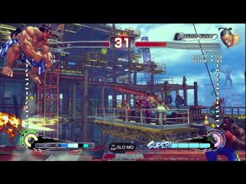 tenkafubu7 [E. Honda] vs. kuroino1 [Dee Jay] | PS3 SSF4 Arcade Edition