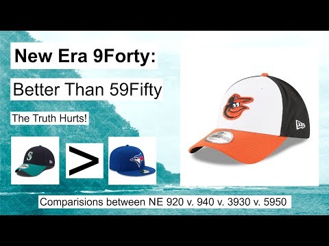 New Era Hat Comparisions - Why the 9Forty is Better Than the 59Fifty