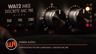 WARM AUDIO ( ウォームオーディオ ) WA12 MKII Black マイクプリアンプ