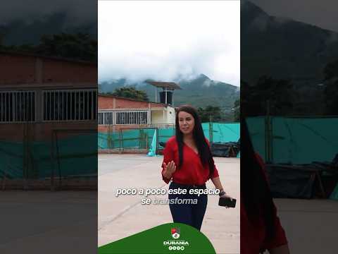 ⛹🏽‍♂️Avanza mantenimiento de 🏀escenario deportivo del Barrio Villa Julia #Durania