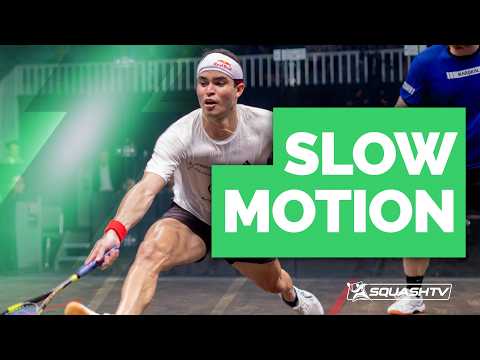 "GOOD PRESSURE!" 🔥 | 🏴󠁧󠁢󠁷󠁬󠁳󠁿 Makin v Elias 🇵🇪 | Slow Mo Squash 🎥