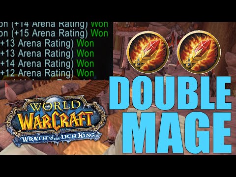 DOUBLE Mage is wild! 2200+ WOTLK 2v2