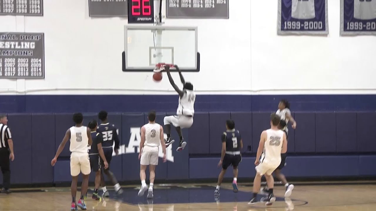 Peddie @ Blair Boy's Basketball Highlights Post game trailer
