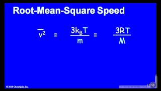 Root Mean Square Speed