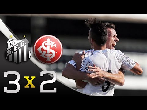 Sub 20: Santos 3 x 2 Internacional - Gols