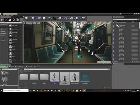 Tutorial Export CC3 Character mit Animation zur UE4