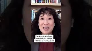 Sandra Oh Explains The Moment Before THE Kiss In &#39;Killing Eve&#39;! #Shorts