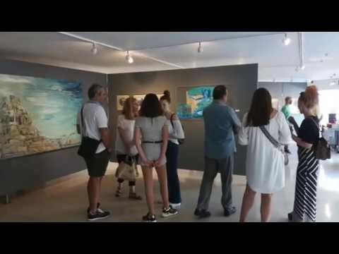Opening of the "Blue after Dark" Exhibition