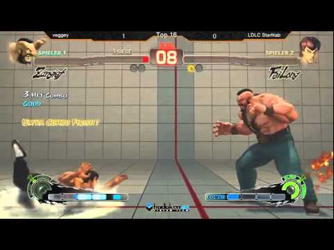 Road to EVO 2012 Europe / VEGGEY vs STARNAB / Top 16