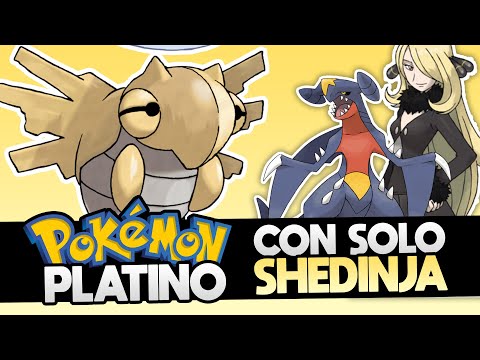 Can you complete Pokémon Platinum with only Shedinja and no items? - Pokémon Challenge