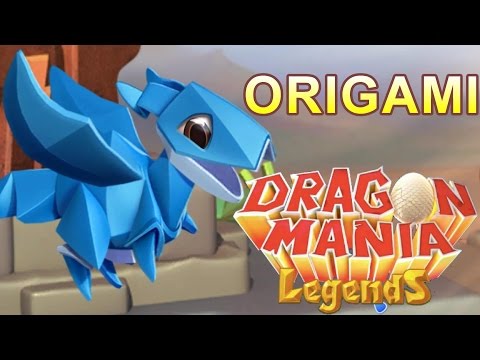 How to Breed the Origami Dragon - Dragon Mania Legends (Enchantment Dragon)