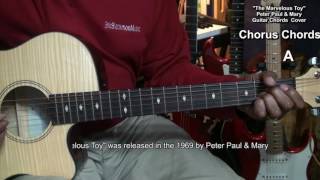 🎄 How To Play Peter Paul &amp; Mary THE MARVELOUS TOY Guitar Chord Cover @EricBlackmonGuitar