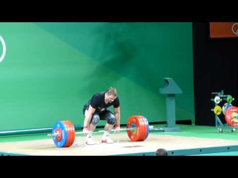 Vadzim Straltsou Men 94 kg Clean and Jerk 220 kg
