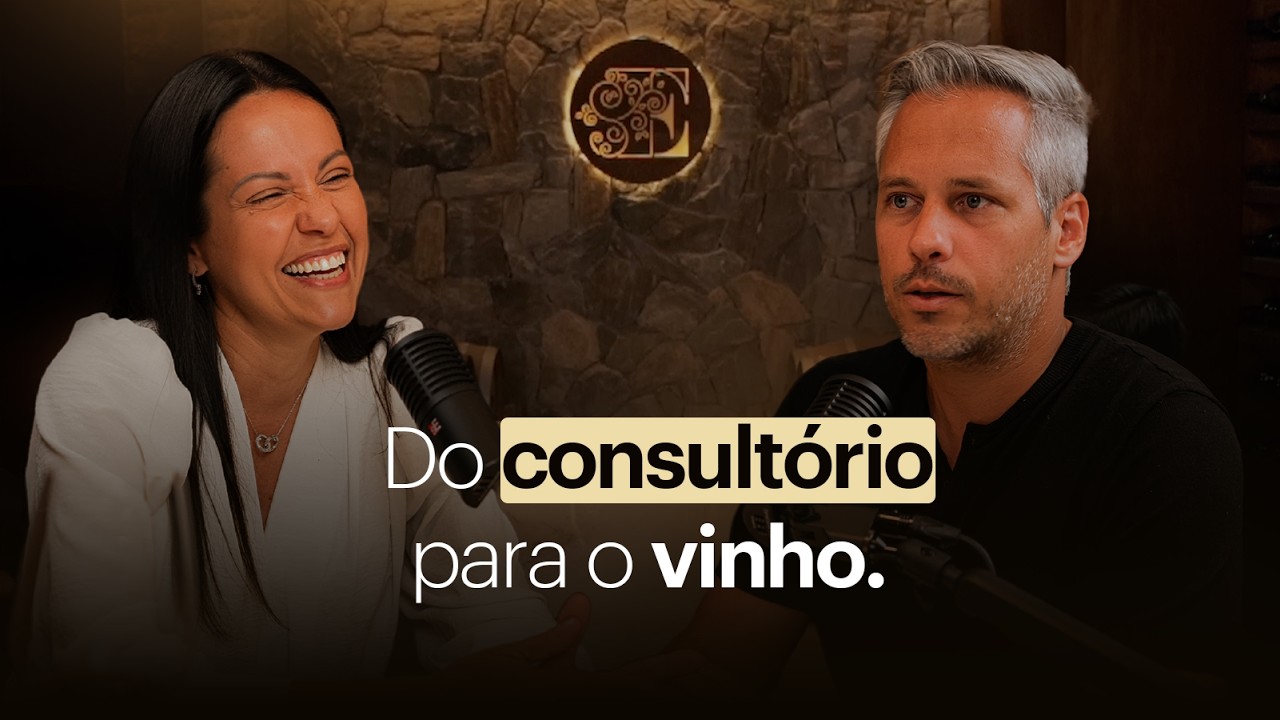 Do CONSULTÓRIO para o vinho I Luciana Caserta I Vinho Faz Podcast 
