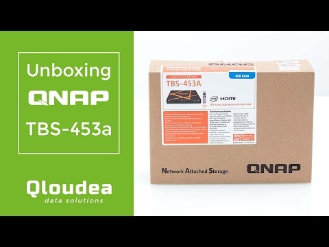 QNAP TBS-453a un NAS portátil con almacenamiento M2 - Unboxing