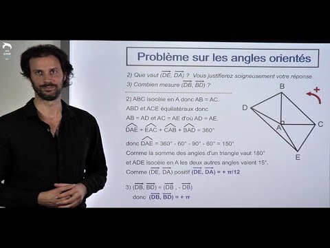 Démontrer un alignement avec des angles orientés