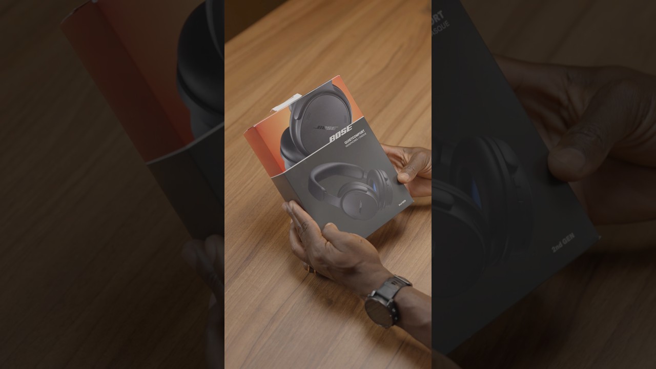 Bose Quiet Comfort 2nd Gen Unboxing