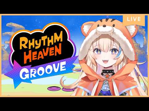 Singer playes a Rhythm Game✨【RHYTHM HEAVEN GROOVE】