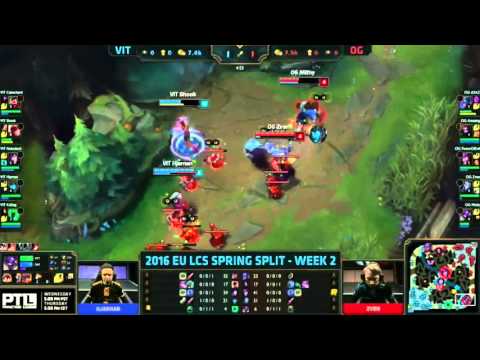 Shook annihilated by Zven's E - EU LCS W2D2