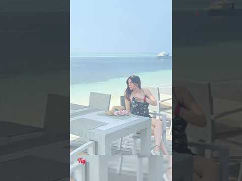 Kundalibhagya Actress Shraddha Arya honeymoon viral picture in Maldives beach #viralshorts #shorts